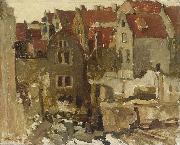 George Hendrik Breitner, Demolition of the Grand Bazar de la Bourse in Amsterdam at the Nieuwendijk